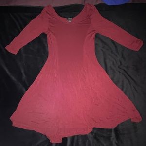 Maroon Dress